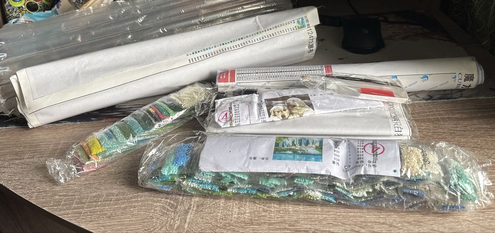 Продам Набір алмазної мозаїки (3 картини) – повний комплект