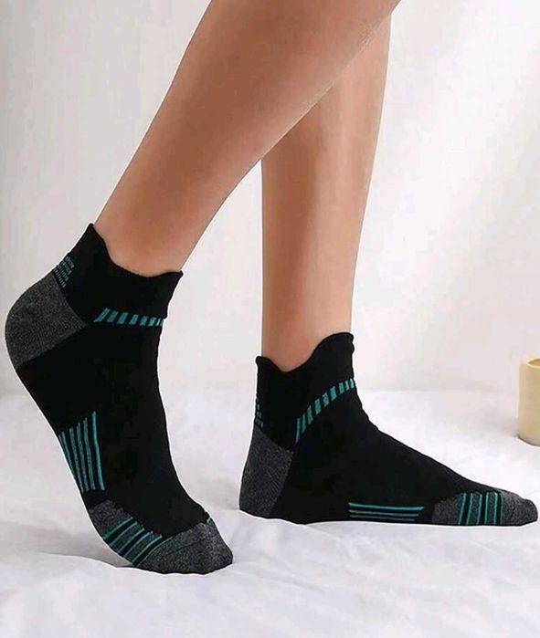 Skarpetki za kostki do biegania color mix 3 pary 38-44