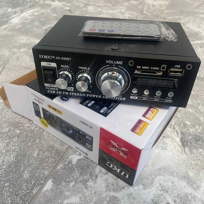 Усилитель звука UKC 699D с Bluetooth,  с FM, USB