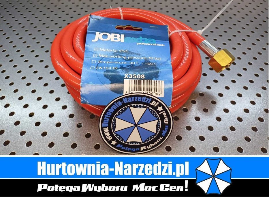 Elastyczny przewód do palników gazowych dekraskich wąż do gazu 5m