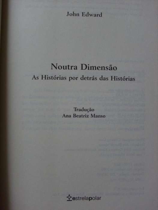 Noutra Dimensão - crossing over de John Edward