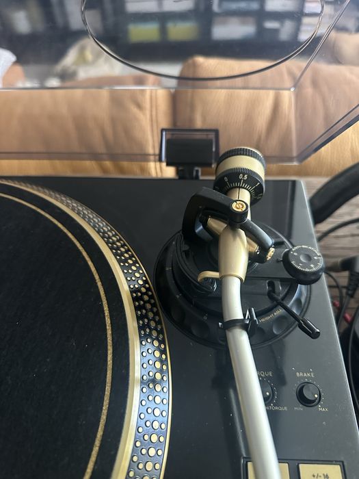 Par Gira-discos Reloop RP 7000 Gld Gold Edição Limitada