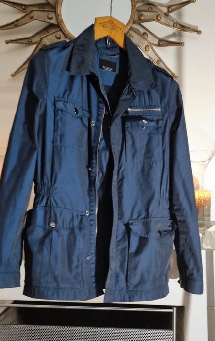 Parka azul - Zara