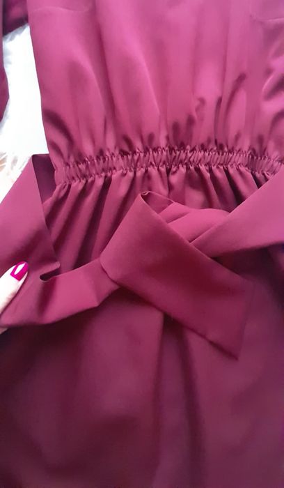 Sukienka z paskiem#M