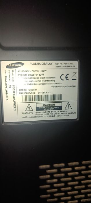 Televisão Samsung