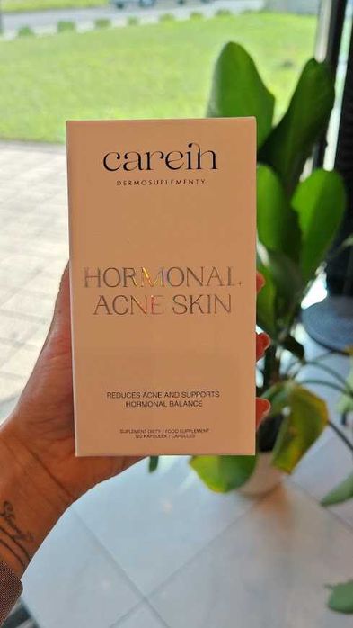 Suplement Carein Hormonal Acne Skin - nowy, długa data
