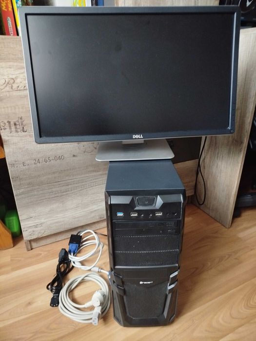 Komputer stacjonarny do gier + monitor + GRATIS