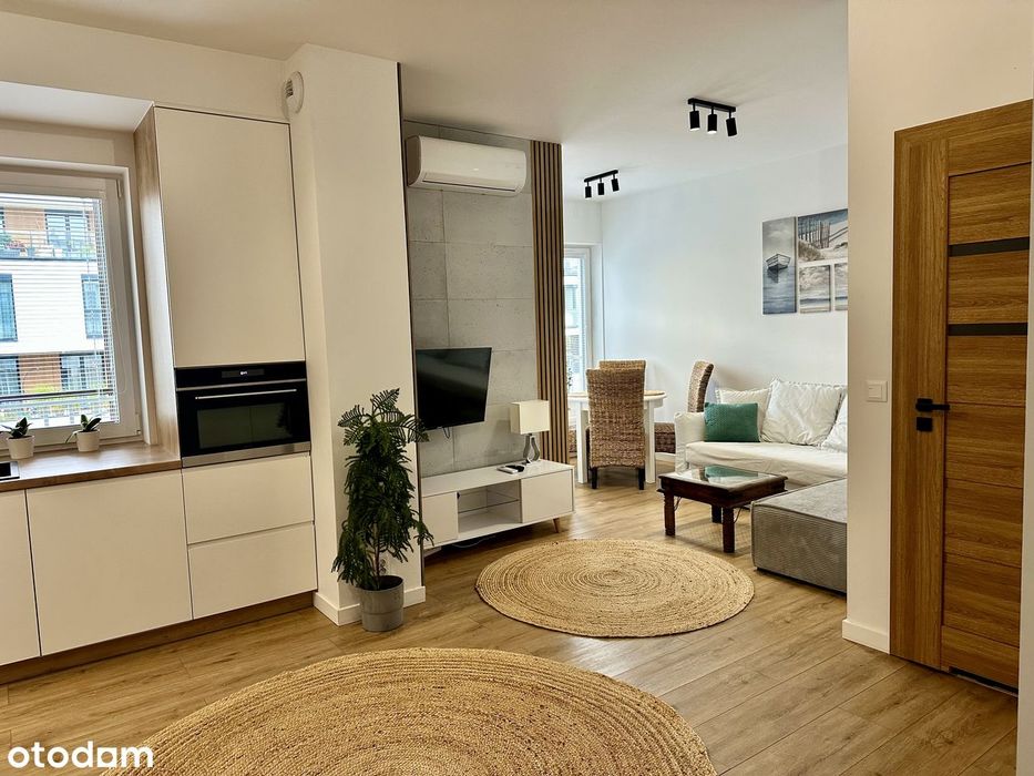 Mieszkanie 2-pok. w nowym apartamentowcu (2023r) bez Kaucji