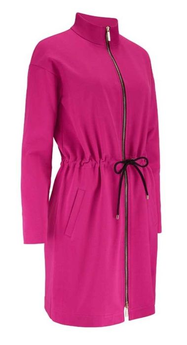 Dresowa sukienka ATRATO w kolorze fuksji La Mania rozm. 40