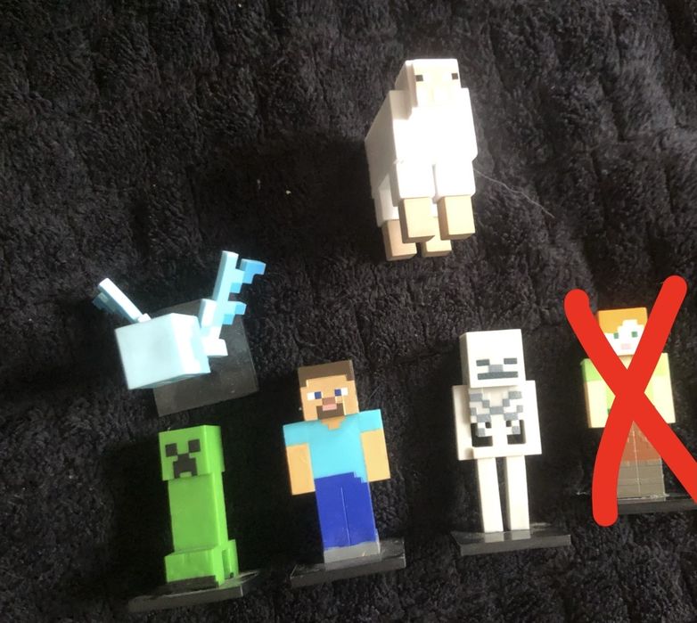 mincraft , майнкрафт , фігурки .