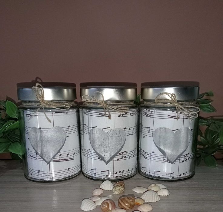 Zestaw słoiczków do tworzenia Decoupage