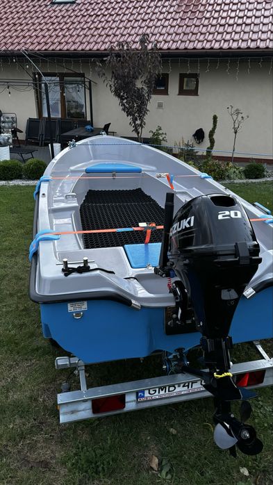 Zestaw łódź Deya 360 + silnik Suzuki 20km 5 lat gwarancji+ przyczepka