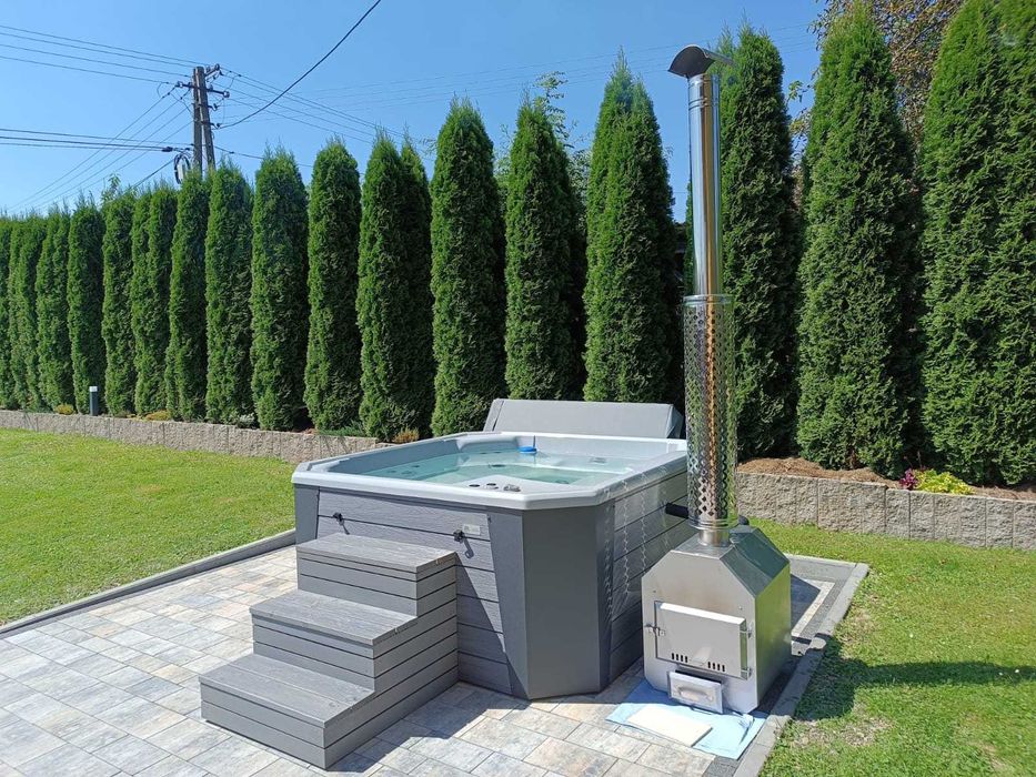 "ETNA" 5 osobowe Jacuzzi hydro Jakość PREMIUM!Wanna SPA gorąca beczka!