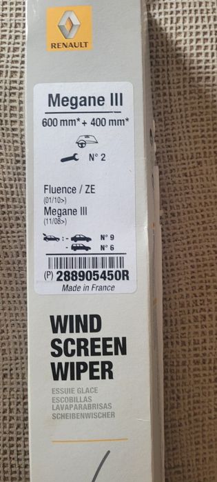 Escovas Origem Renault