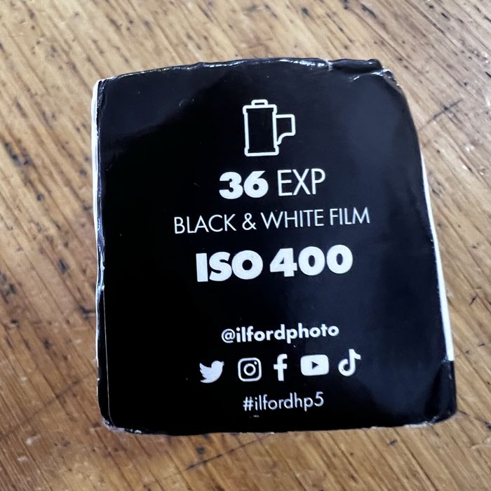 Rolo Fotográfico Ilford HP5 400 Plus 135/36 - Novo