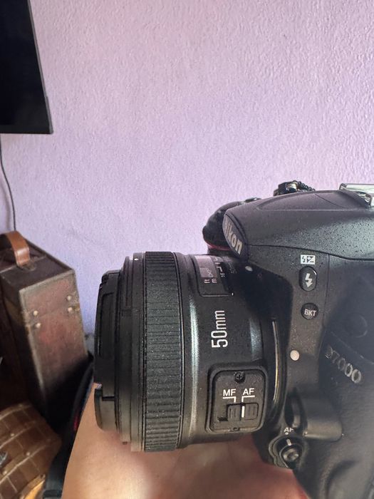 Nikon D7000 + objetiva 50mm + 18-70mm