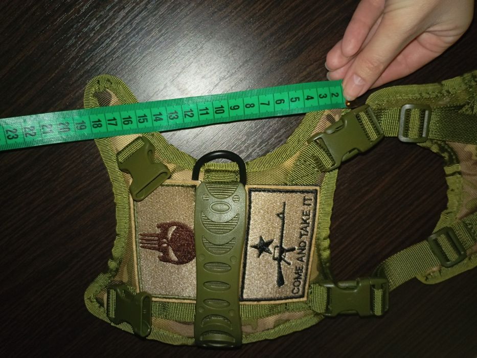 Тактичний жилет шлея для собак та котів