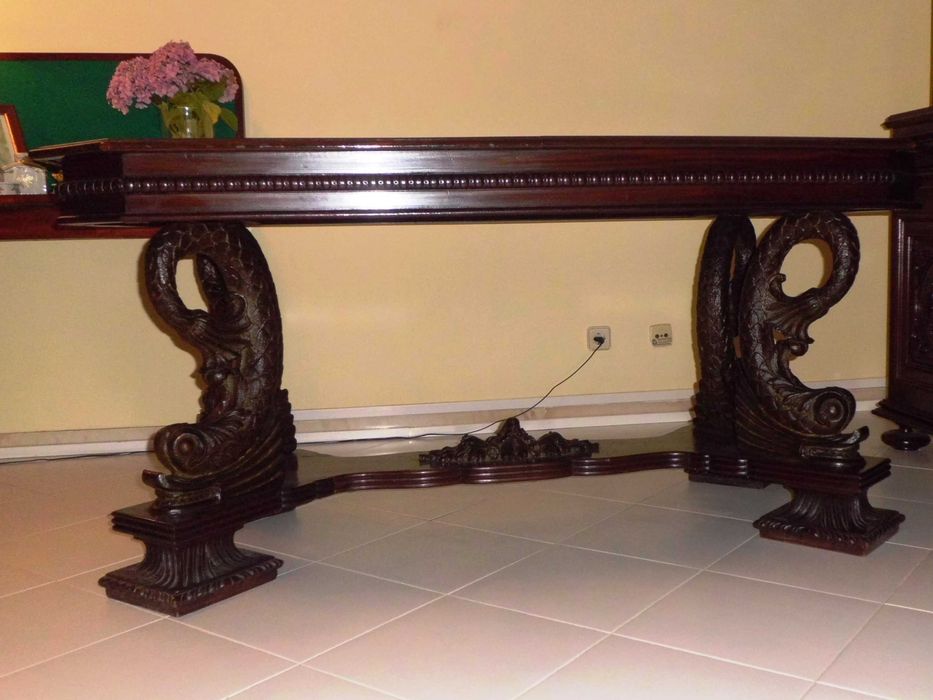 Mesa Classica - Antigo de Sala de Jantar