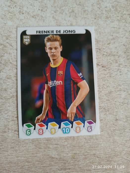 Naklejki piłkarskie FIFA 365 panini Neymar