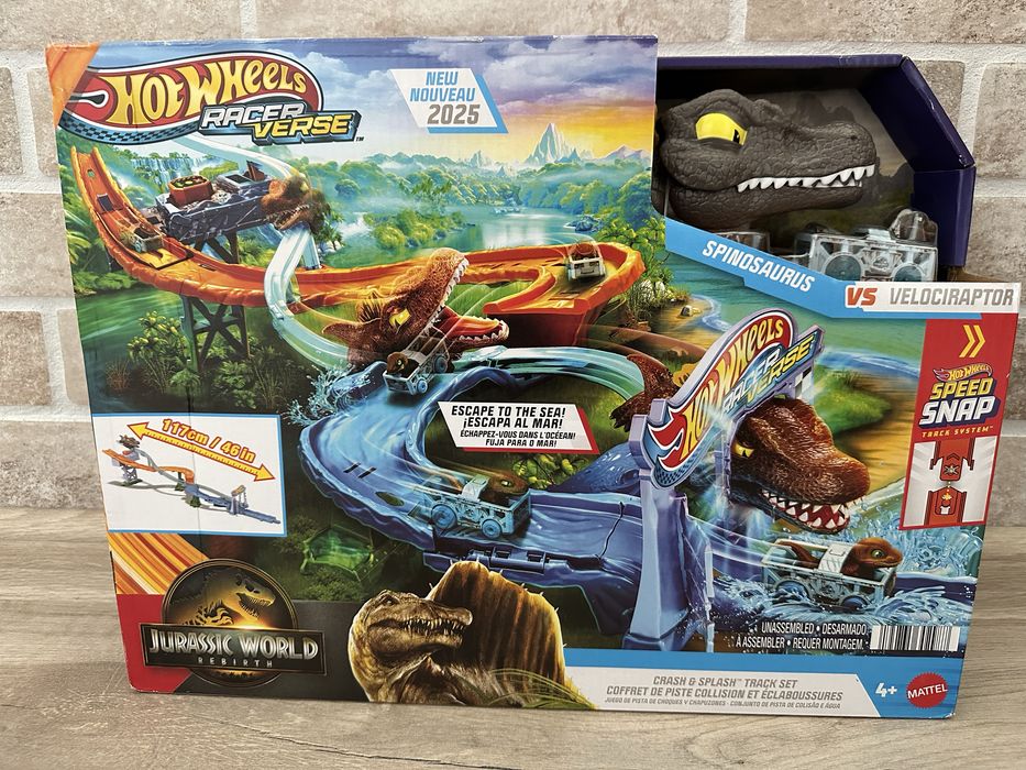 Трек Hot Wheels. Динозавр Парк Юрського періоду