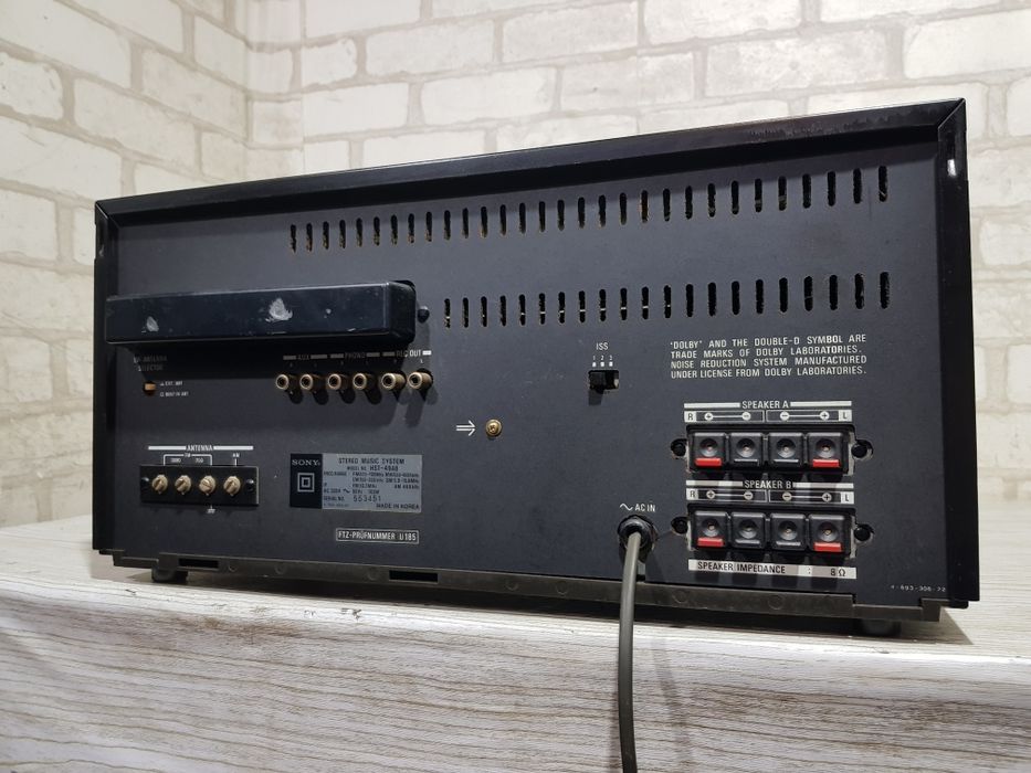 Hi-Fi! Касивер SONY HST-49-AB, *2x25 Вт, FM/AM, б/у з Німеччини