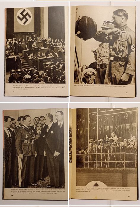 Militaria III Reich NSDAP 1°ano do Nacional Socialismo