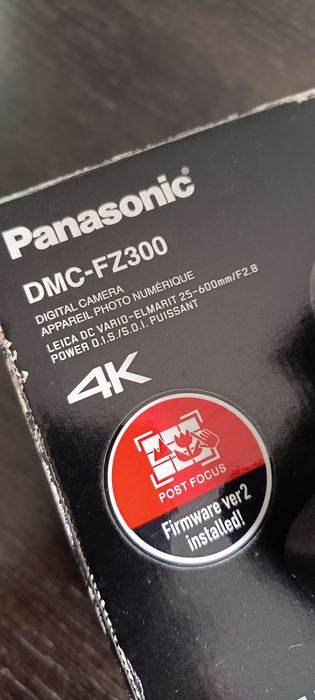 Máquina fotográfica 4k Lumix fz300