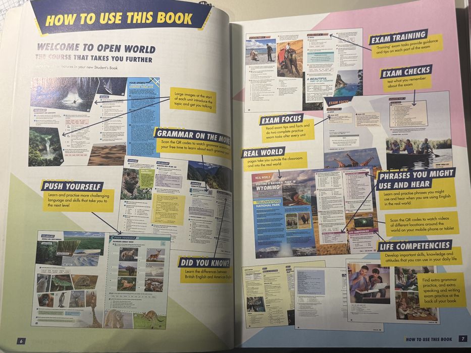 Podręcznik z angelskiego Open world B1 Student book Cambridge 2019