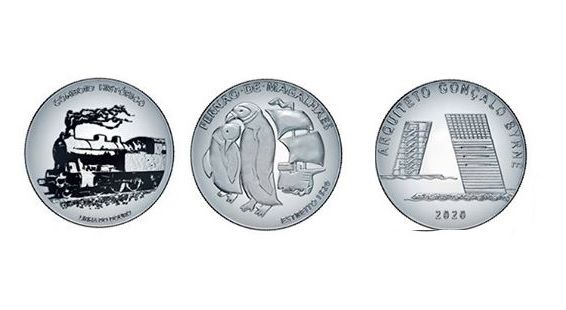 Moedas Comemorativas de 7,50 em prata Portugal 2020 ou 2021 ou 2022