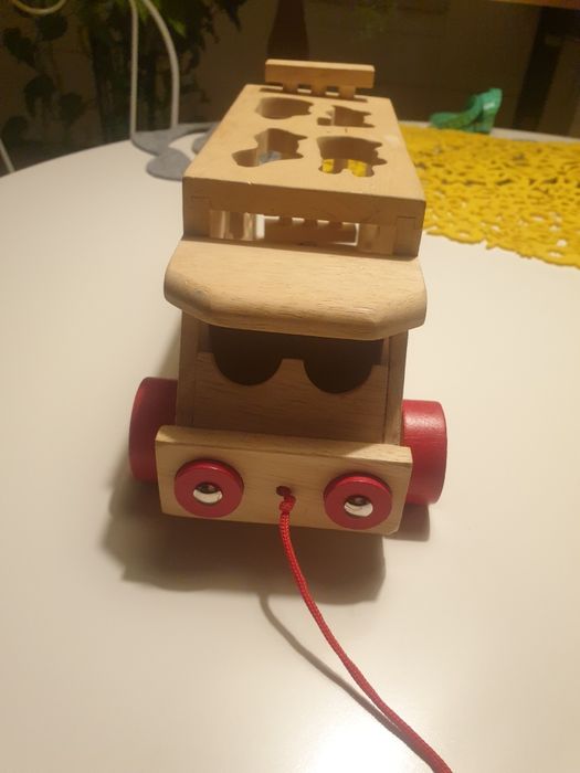Samochod auto sorter ze zwierzetami BIGJIGS Toys