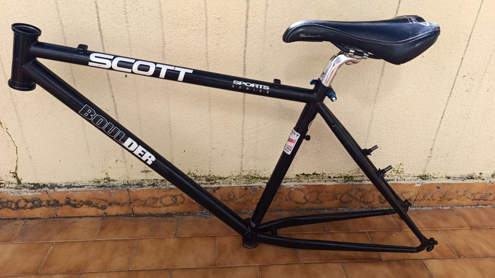 Quadro de Bicicleta Scott Boulder 26” Vintage + Espigão Ritchey