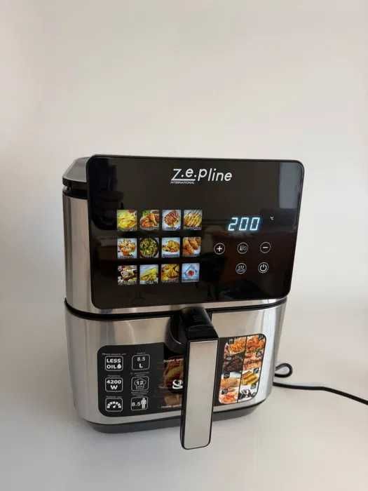НЕМЕЦКИЙ Аэрогриль Zepline 00342 13Л 4200W 12Програм+Силиконовая Форма