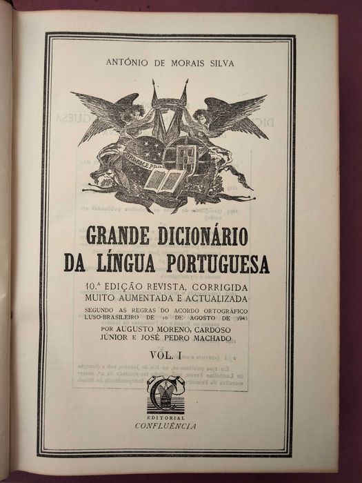 Grande Dicionário da Língua Portuguesa (11 Volumes + 9 Fasc.) - Morais