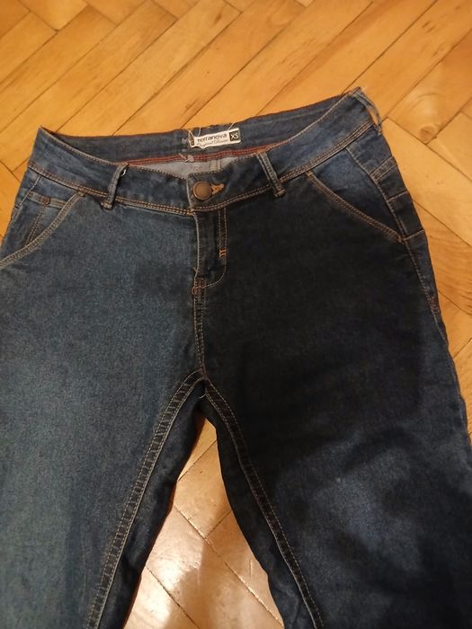 Spodnie jeansowe Terenowa 36  granatowe