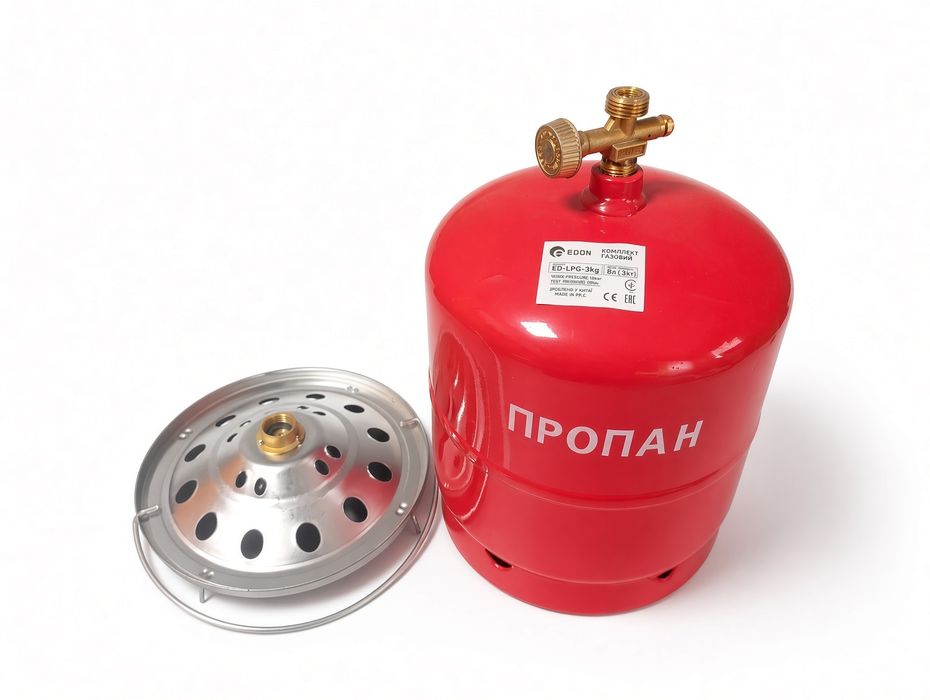 Кемпінг-комплекс газовий EDON ED-LPG 8л.