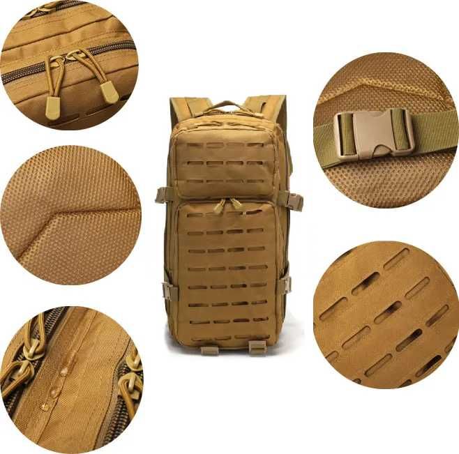 Mochila mala militar tactica 35L à prova de agua NOVO