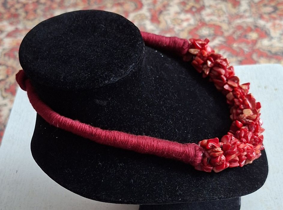 Бусы из Натурального Красного Коралла! Ручная работа! Германия!