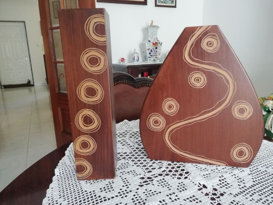 Jarras decorativas - Madeira443549607464816640