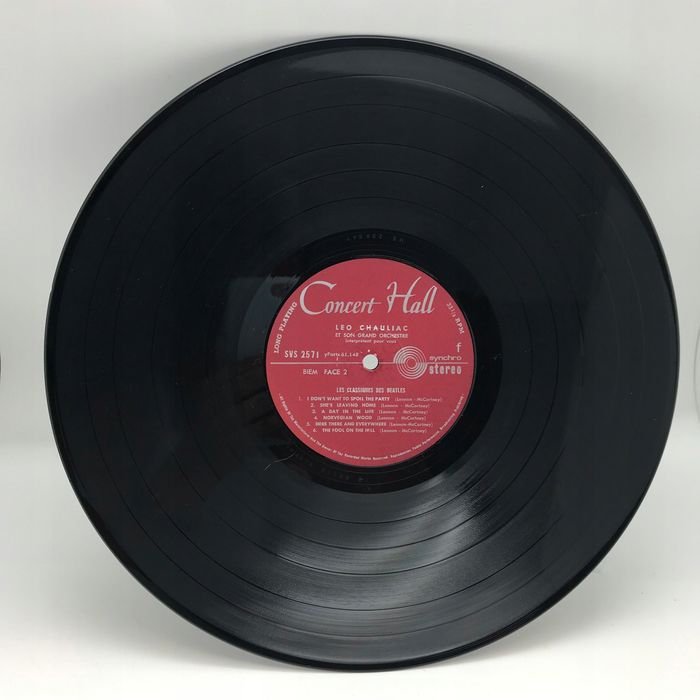 winyl - leo chauliac - et son grand orchestre les