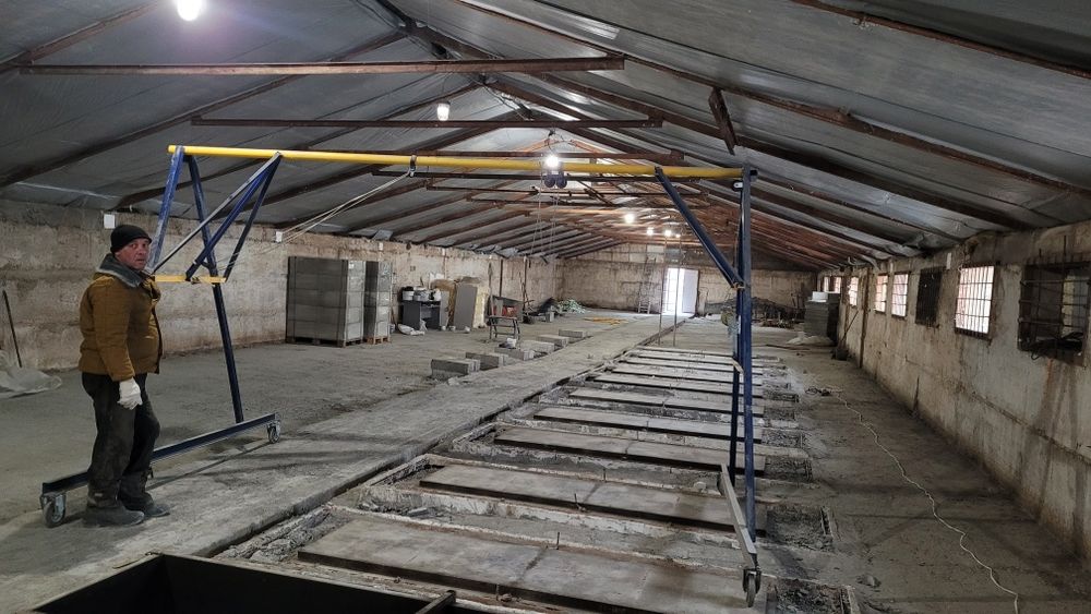 Лінія з виробництва газоблоку