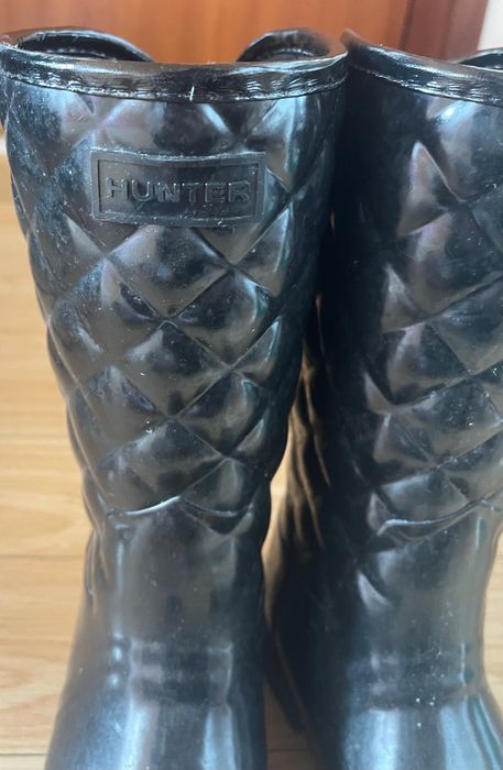 Galochas hunter pretas