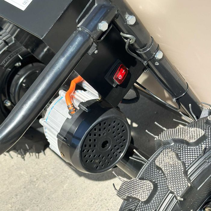 Taczka z napędem MEYER TE260 | 260 kg | Silnik 500 W | 24 V | e-Taczki