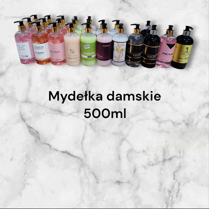 Mydełko o zapachu perfum lub żel