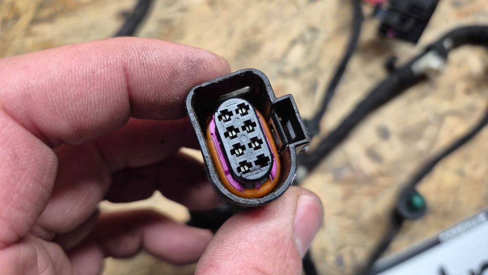 AUDI A4 B6/B7 (8E)-CABLAGEM ORIGINAL PORTA TRÁS DIR. e ESQ. EXCELENTE