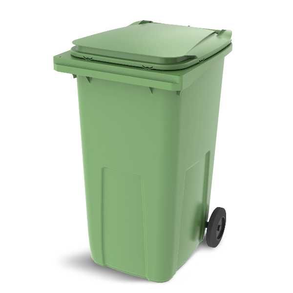 Nowe pojemniki na odpady 240l kosze na śmieci 5 kolorów kubeł kontener