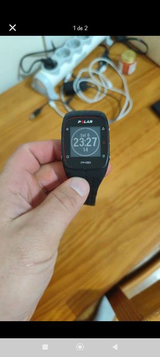 Polar m430 com GPS e sensor cardíaco incorporado