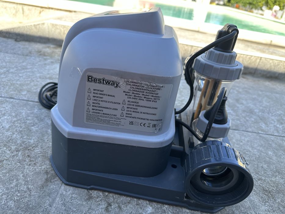 Bestway clorador de sal  máquina de cloro para piscina salgada