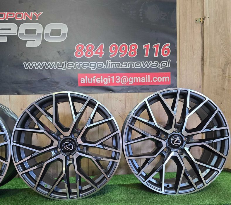 NOWE ALUFELGI LEXUS 18x5x1114,3 - Gs,Is,Nx,Rc,Ux