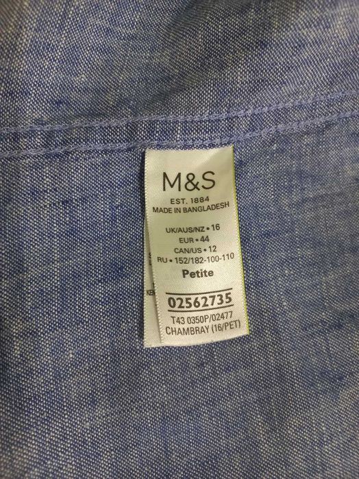 Лляна сорочка у новому стані