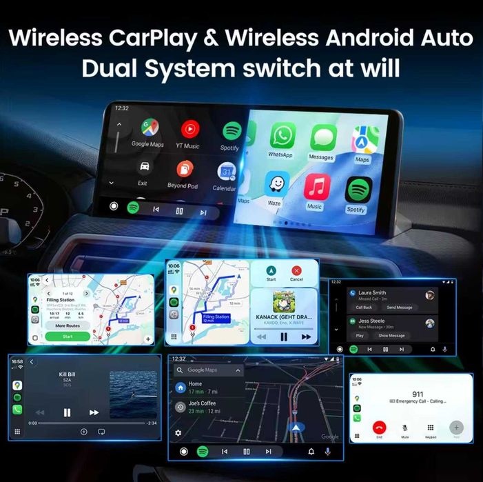 Адаптер CarlinKit TBox Ultra 2 8gb / 128gb - Android 15.0, SM6350